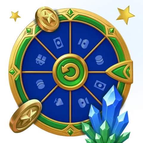 Nine Casino Bonus Wheel art for the fourth deposit